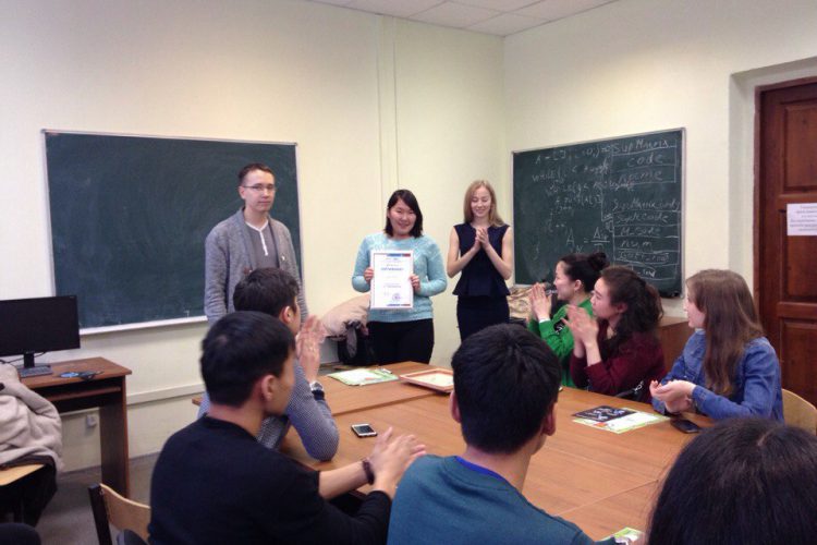 Награждение студентов ИЭУ