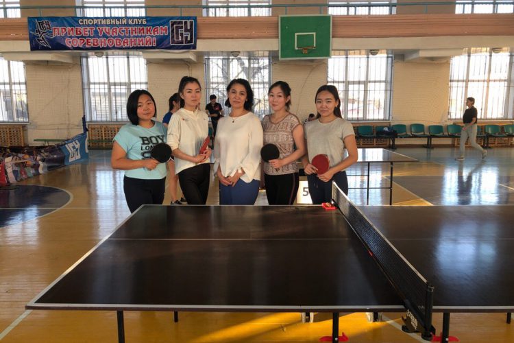 Соревнования по настольному теннису